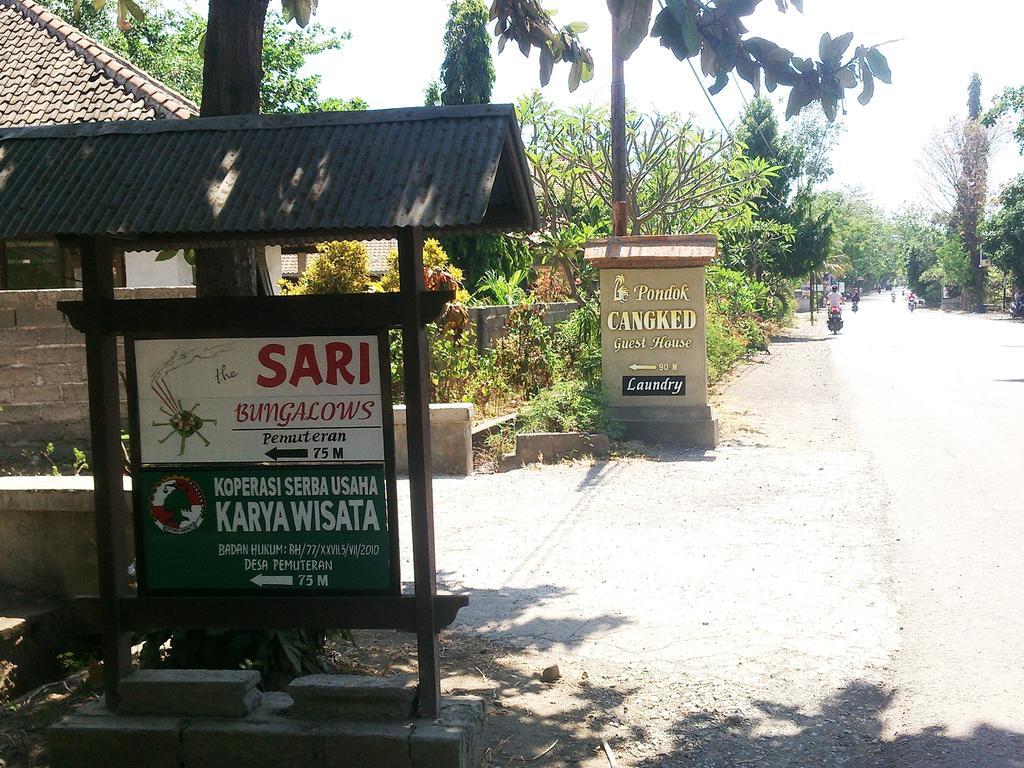 The Sari Bungalows Pemuteran Eksteriør bilde